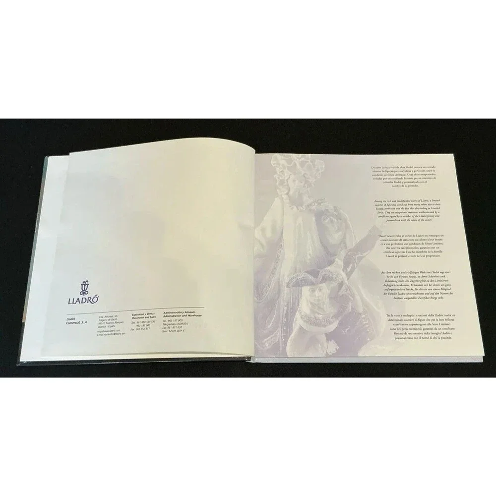 Vintage Lladro  Collectors Series Limitadas & Catalog Book Collection 5pc Lot VG